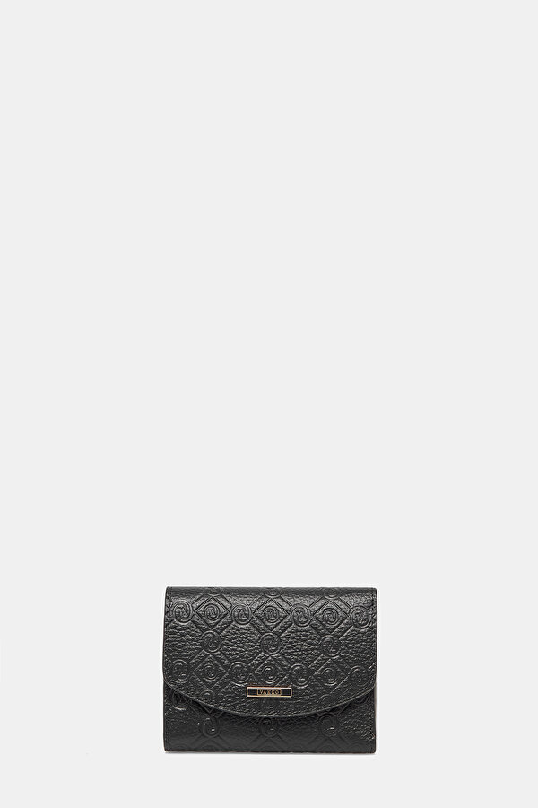 TAN MONOGRAM LEATHER WALLET