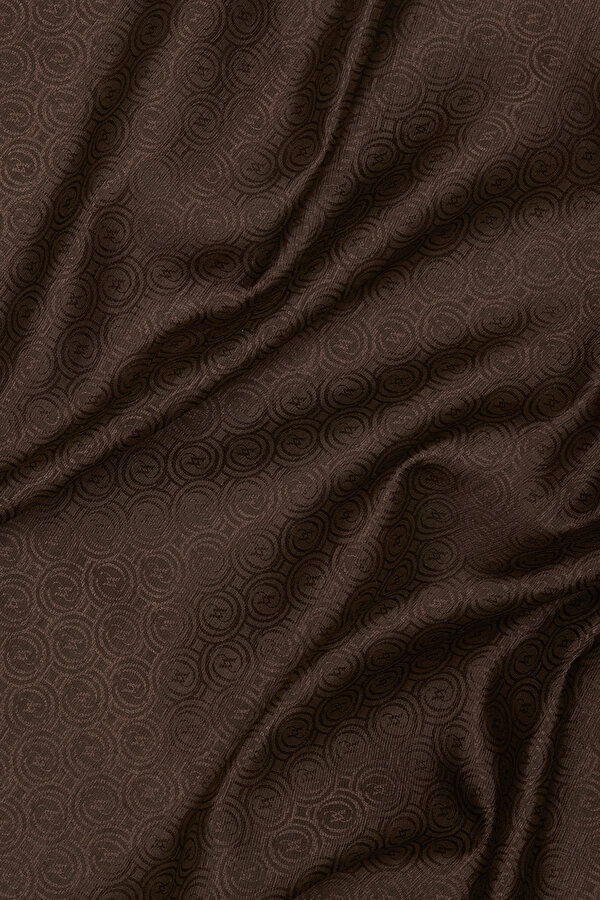 KAHVE PAMUK İPEK ŞAL 2
