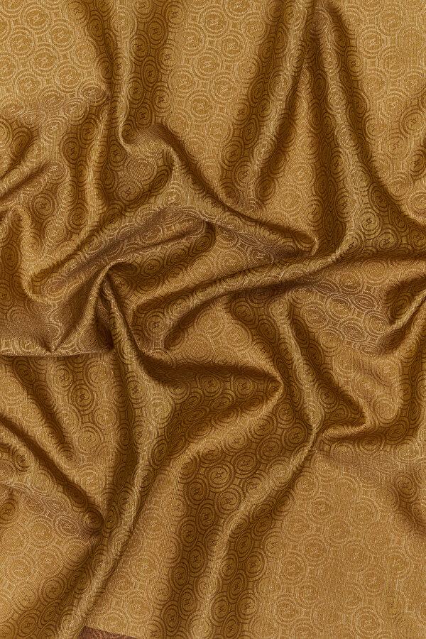 DARK CAMEL COTTON/SILK SHAWL 2