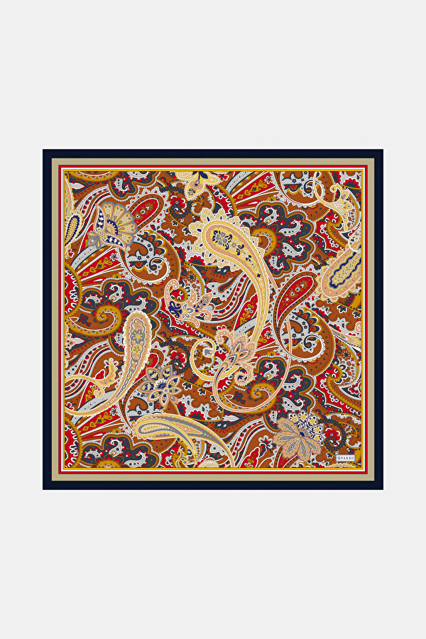TABA ŞAL DESENLİ TWILL BANDANA