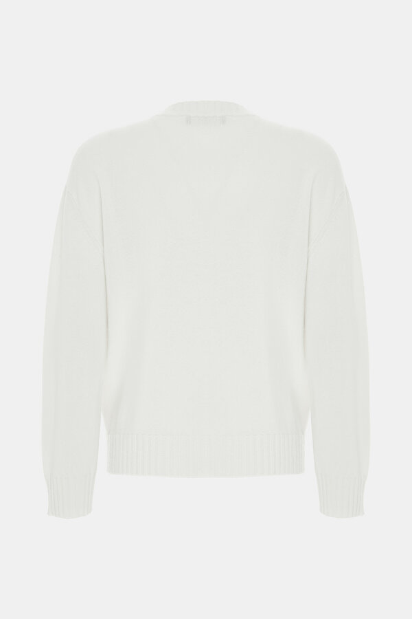 ECRU BASIC / ROUND NECKLINE TRICOT 6