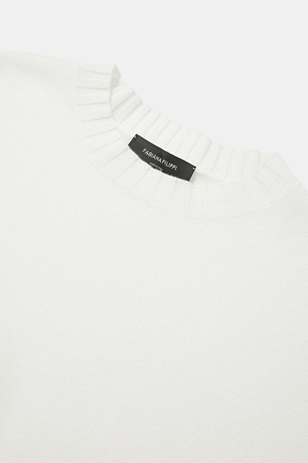 ECRU BASIC / ROUND NECKLINE TRICOT 7