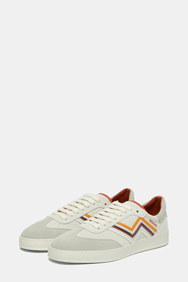 EKRU DERİ SNEAKER 2