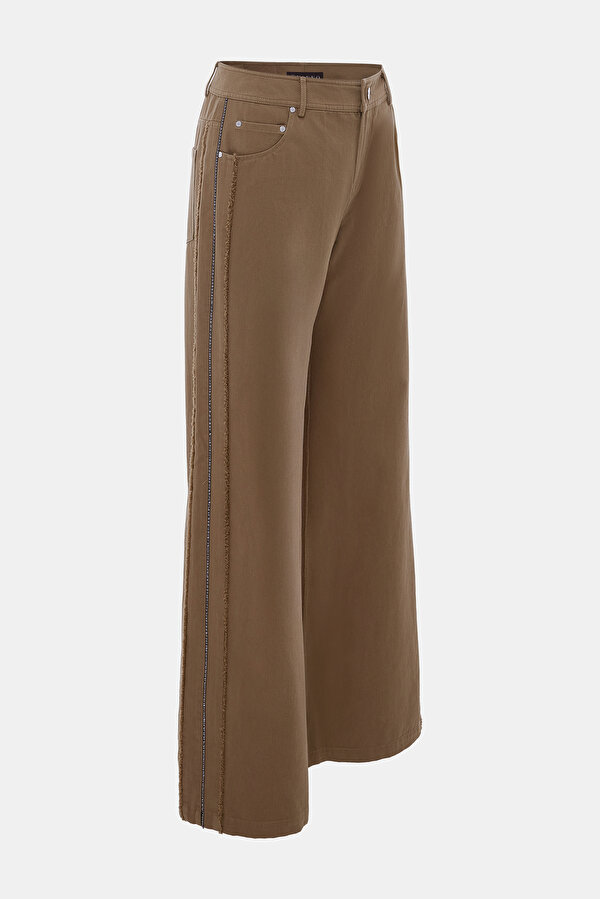KAHVE BOL KESİM PANTOLON 6