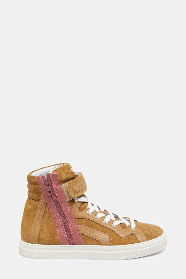 PINK SUEDE SNEAKER KADIN