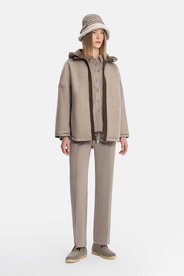MINK STRAIGHT CUT TROUSERS