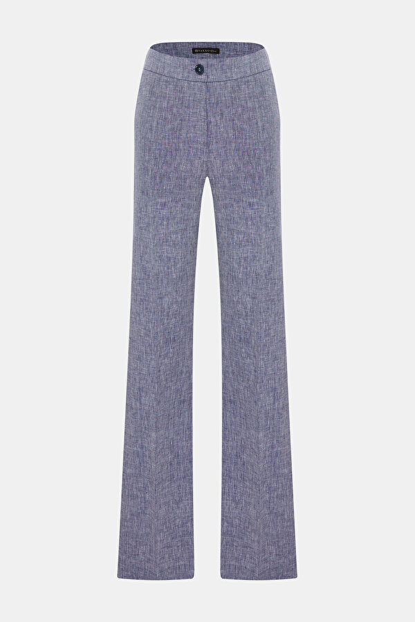 DARK BLUE STRAIGHT CUT TROUSERS