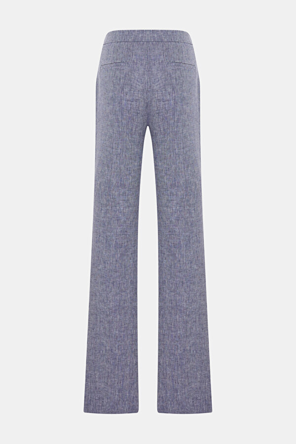 DARK BLUE STRAIGHT CUT TROUSERS 2
