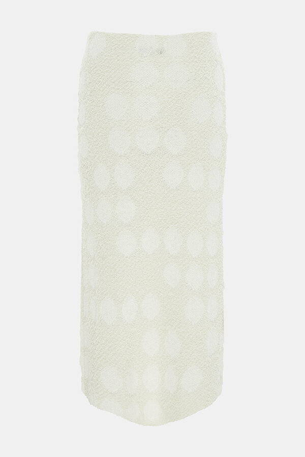 ECRU MIDI SKIRT 6
