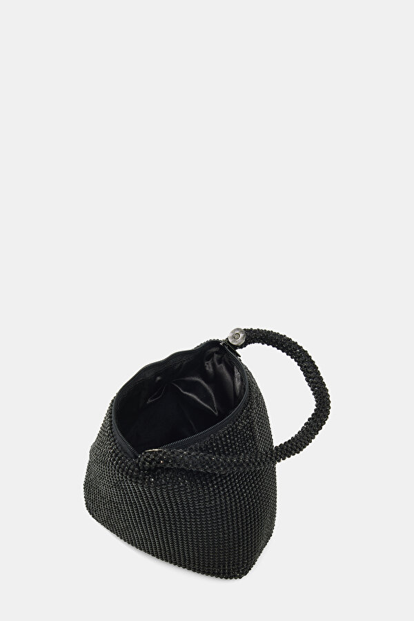BLACK TEXTURED BAG 6