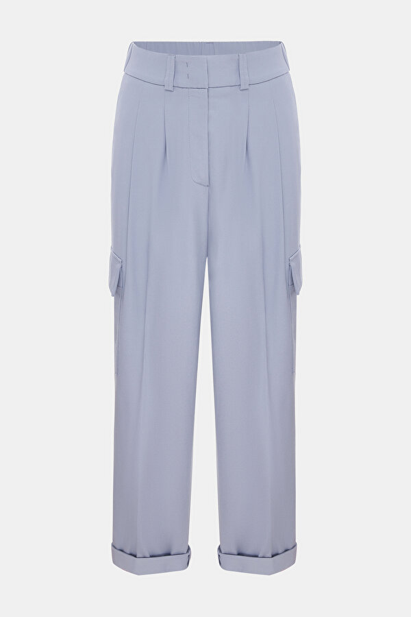 LILAC STRAIGHT CUT TROUSERS 6