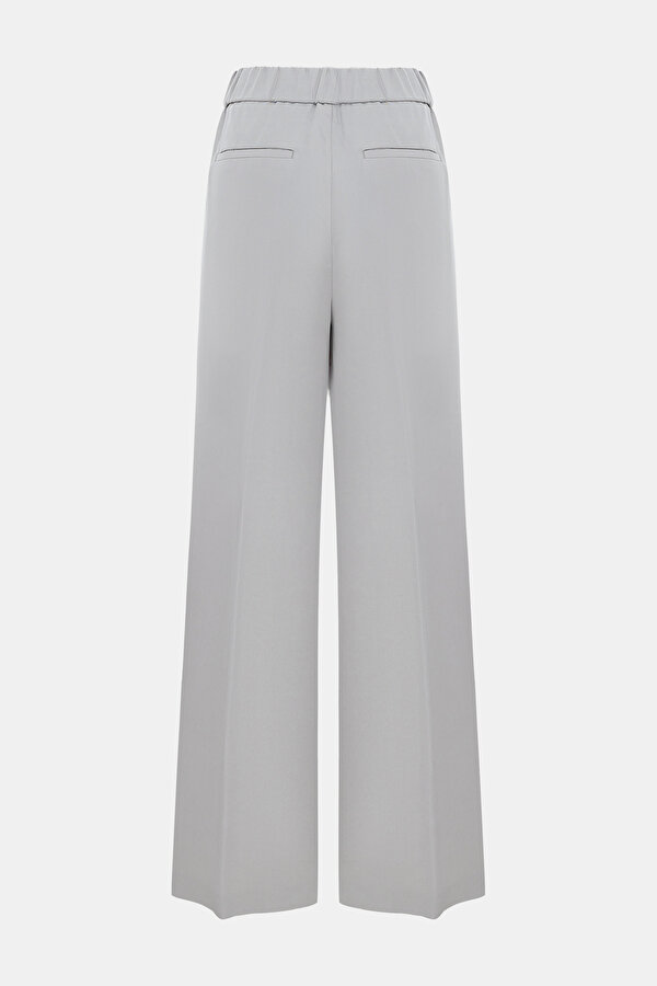 GREY WIDE LEG TROUSERS 6