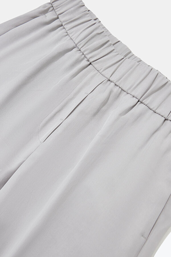 GREY WIDE LEG TROUSERS 7