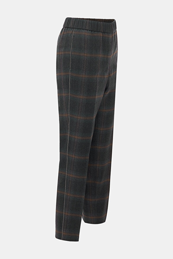 BROWN STRAIGHT CUT TROUSERS 6