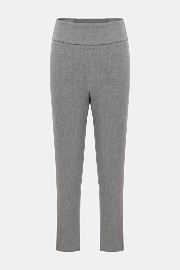 GRİ DAR PAÇA PANTOLON 6