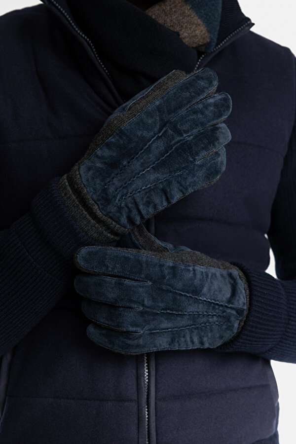 NAVY BLUE WOOL COAT 7
