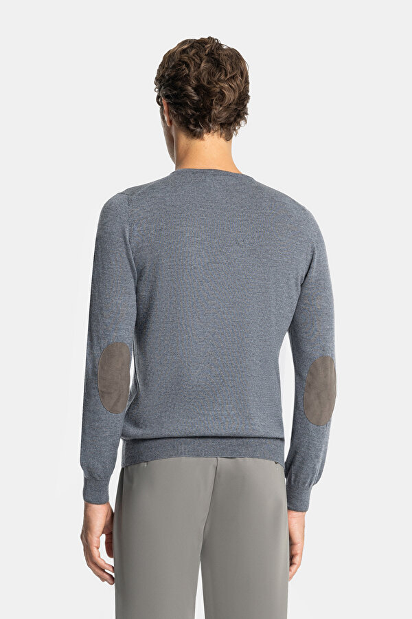 GREY BASIC / ROUND NECKLINE TRICOT 2