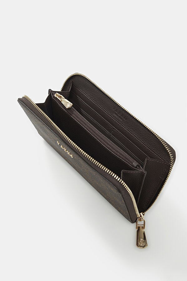 BEIGE MONOGRAM WALLET 6