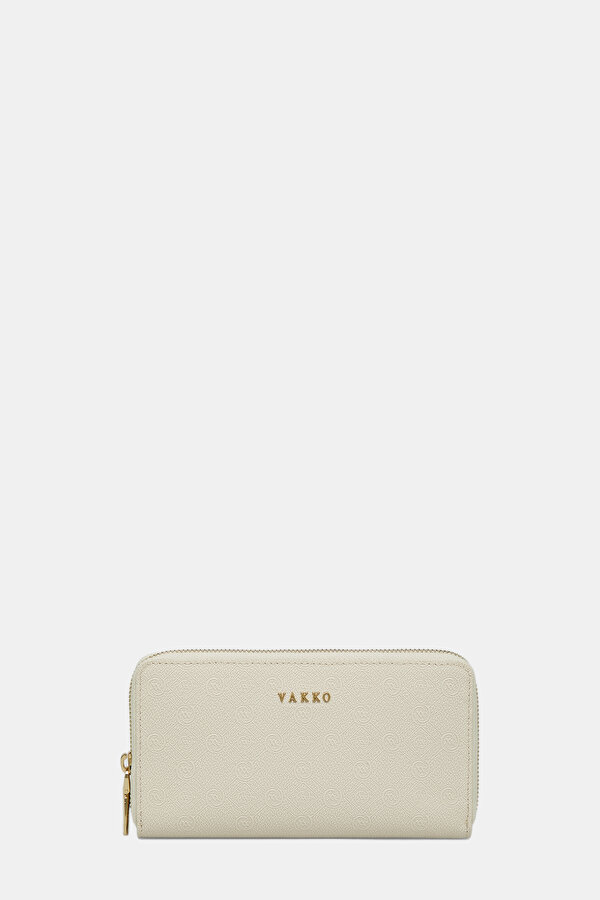 ECRU MONOGRAM WALLET