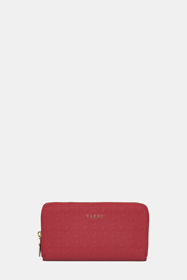RED MONOGRAM WALLET