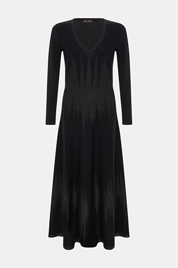 BLACK LONG SLEEVE DRESS