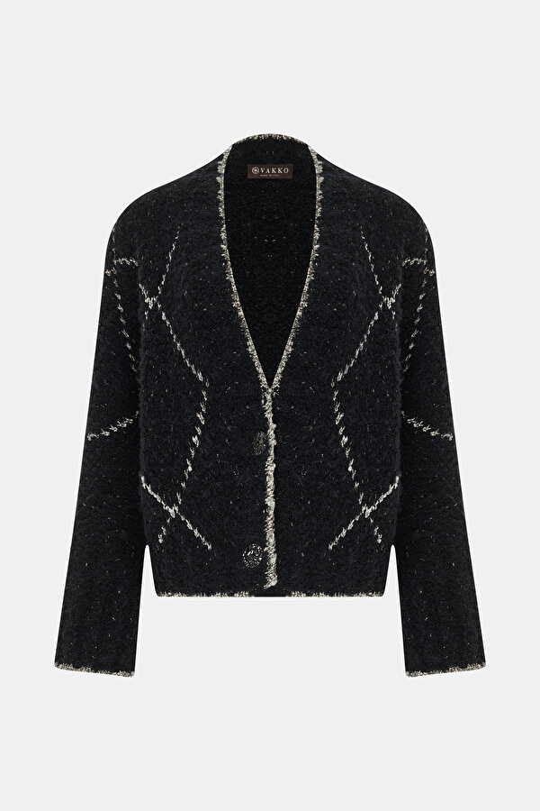 BLACK TRICOT