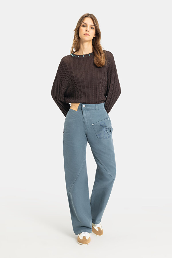 BLUE TROUSERS