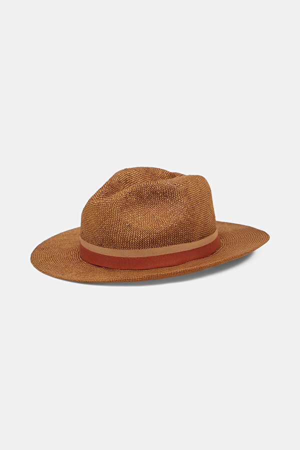 BROWN VISCOSE HAT
