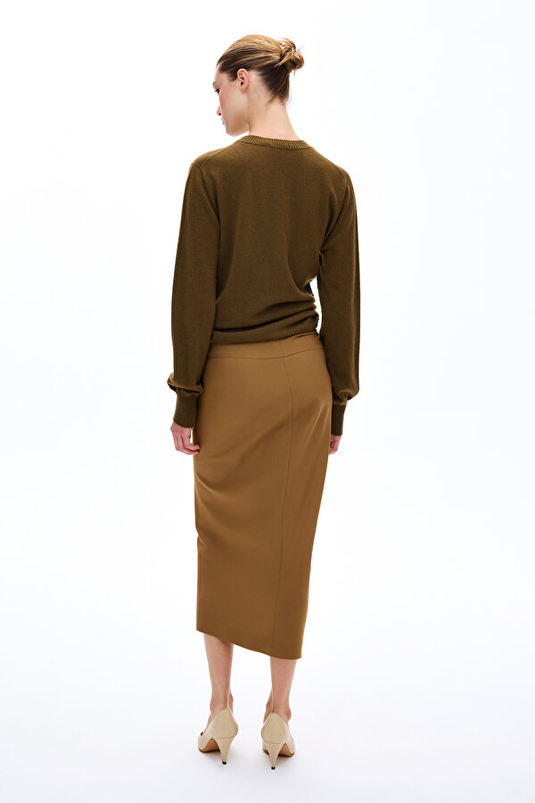 LIGHT BROWN SKIRT 2