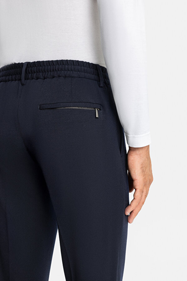 LACİVERT JARSE PANTOLON 6