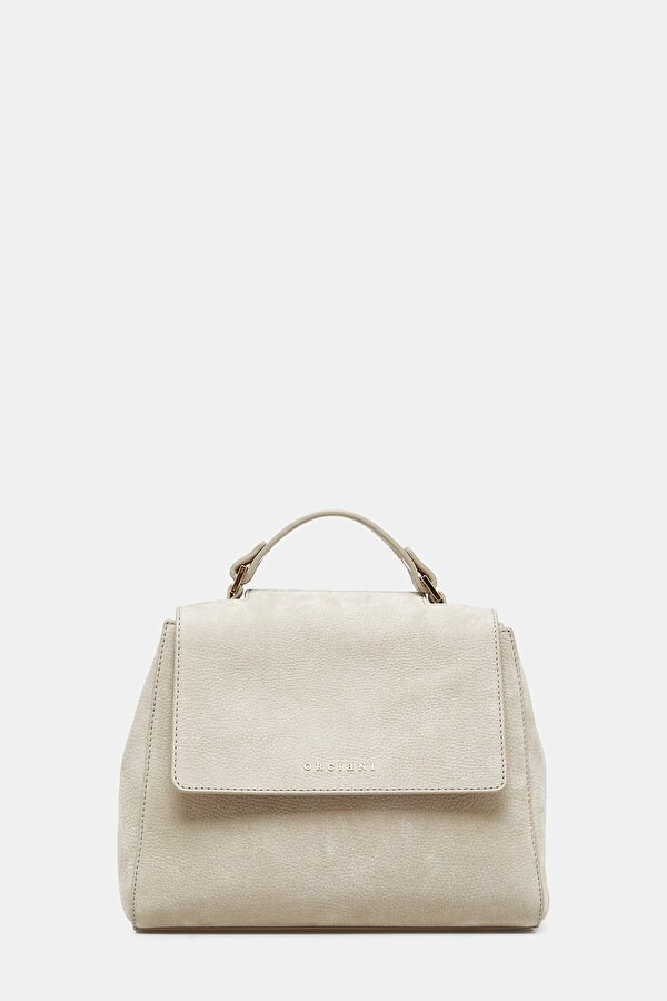 BEIGE LEATHER BAG
