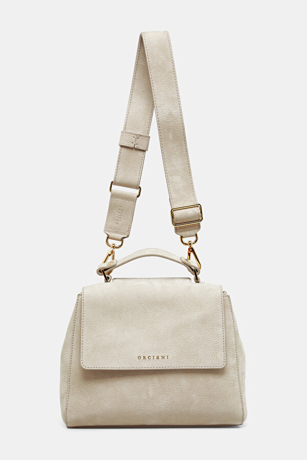 BEIGE LEATHER BAG 2