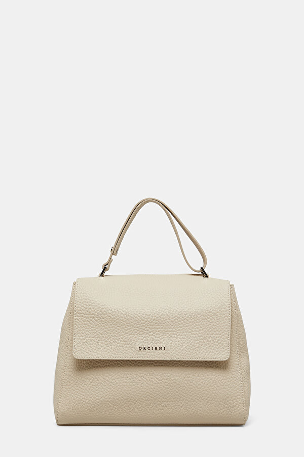 ECRU LEATHER BAG