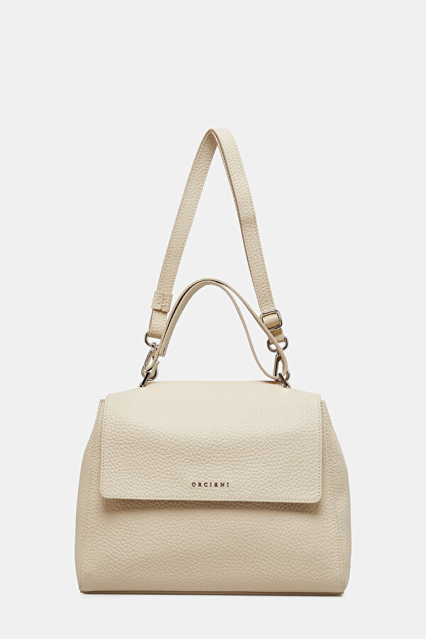 ECRU LEATHER BAG 2