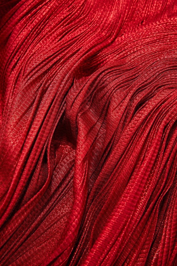 RED SLEEVELESS DRESS 11