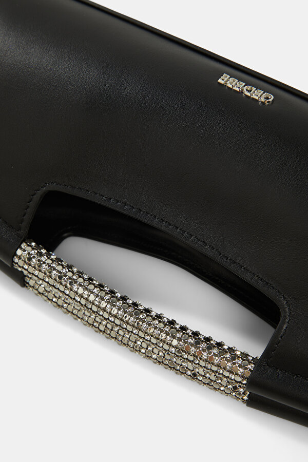 BLACK LEATHER BAG 6