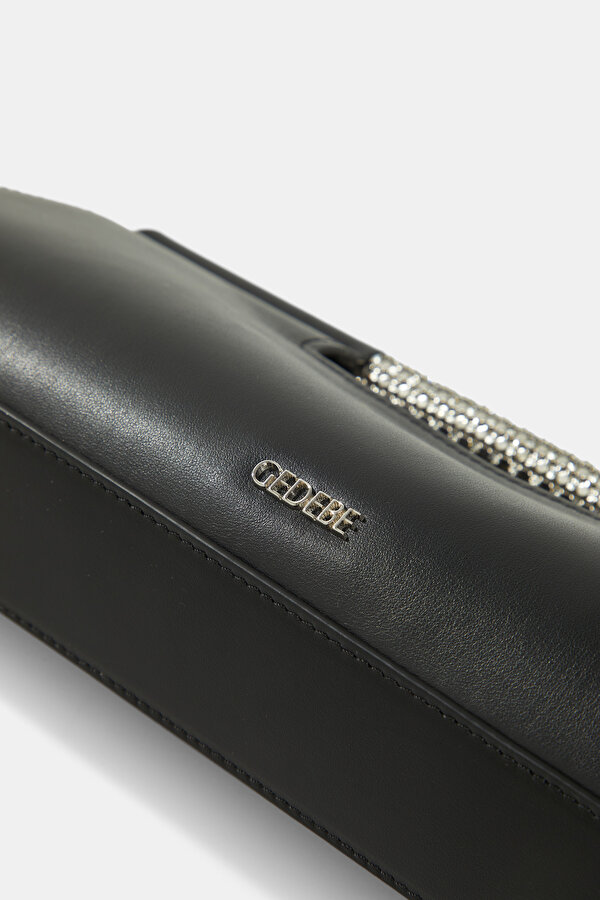 BLACK LEATHER BAG 7