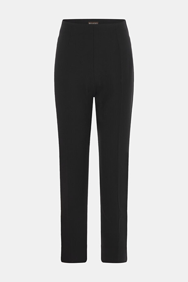 BLACK SKINNY LEG TROUSERS