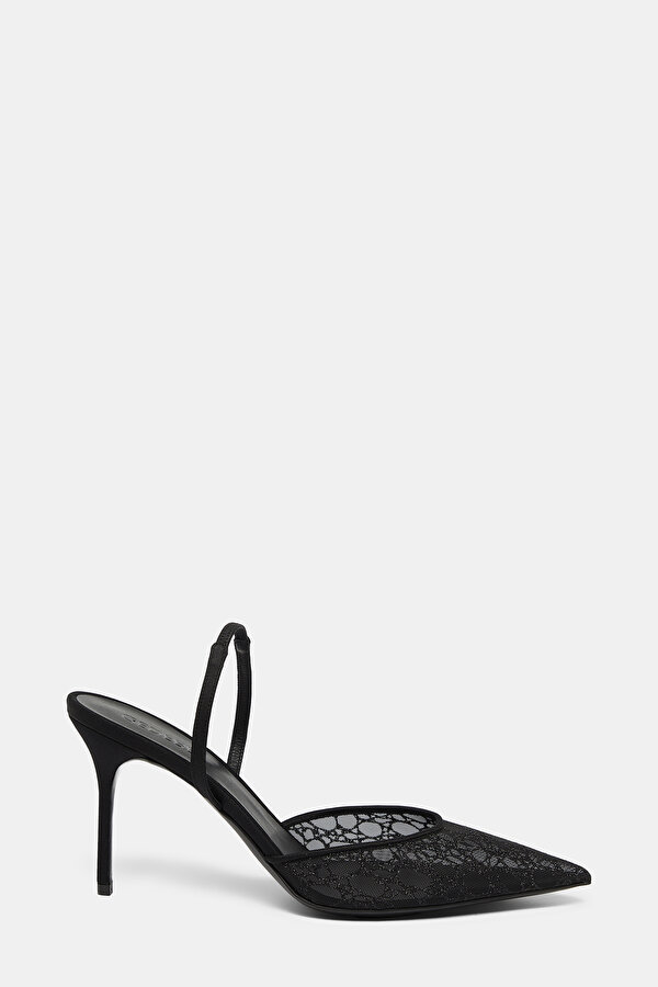 BLACK LEATHER SHOES