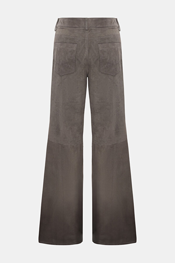 GREY WIDE LEG TROUSERS 2