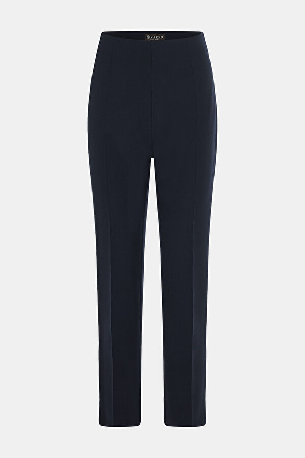 DARK NAVY BLUE SKINNY LEG TROUSERS