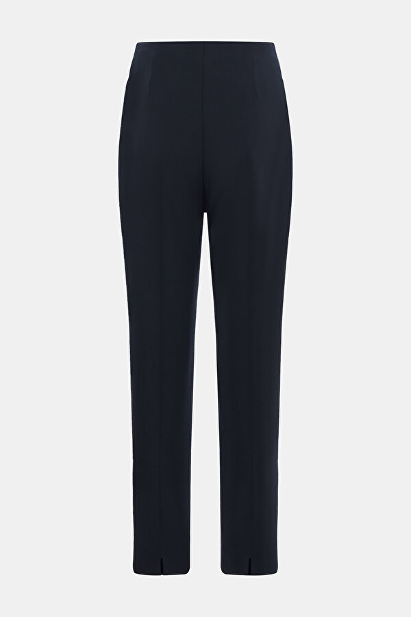 DARK NAVY BLUE SKINNY LEG TROUSERS 2