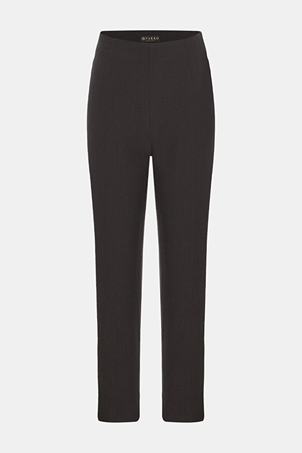 BROWN SKINNY LEG TROUSERS