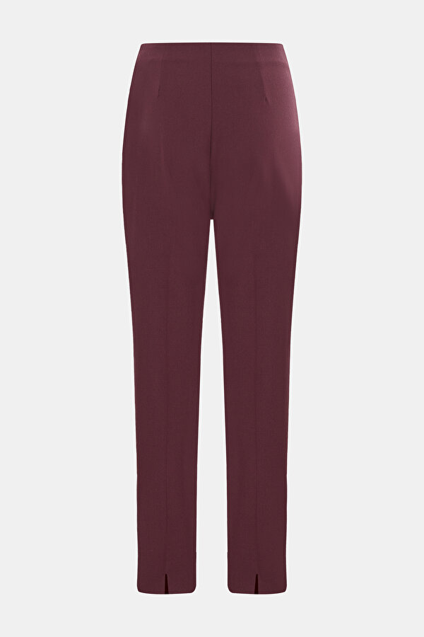 MAROON SKINNY LEG TROUSERS 2