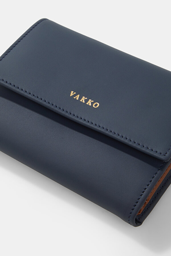 TAN LEATHER WALLET 7
