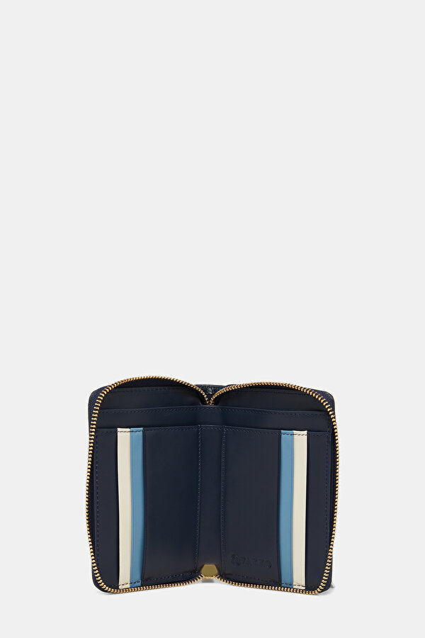 ECRU LEATHER WALLET 6