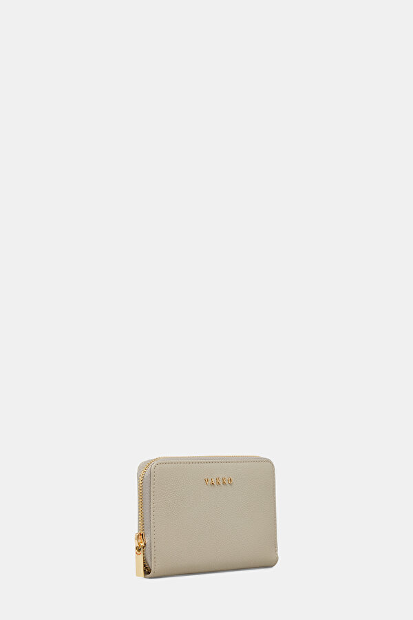 ECRU LEATHER WALLET 2