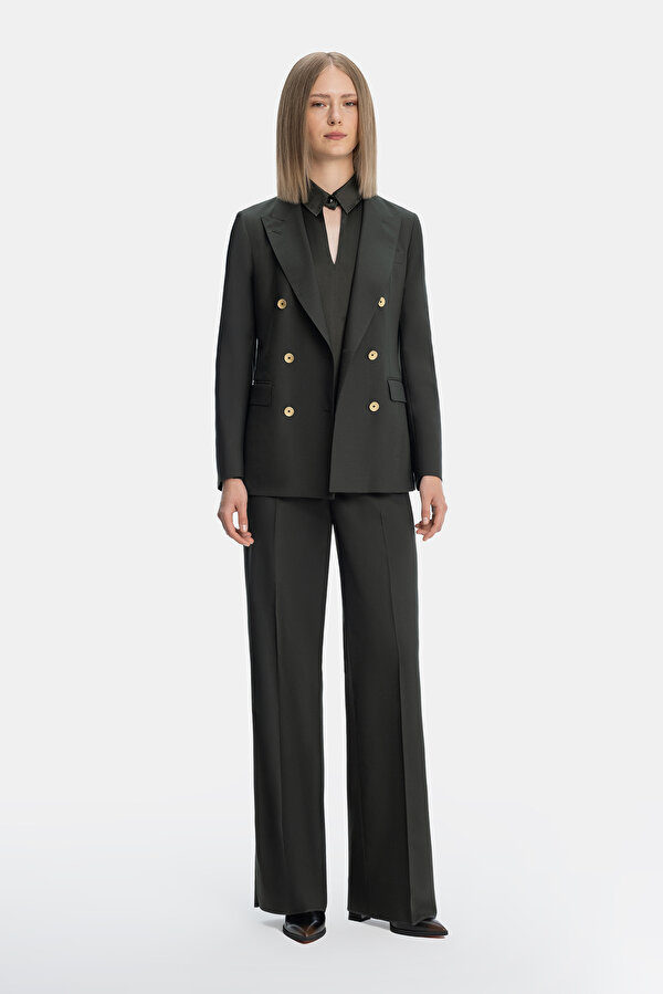DARK GREEN TROUSERS