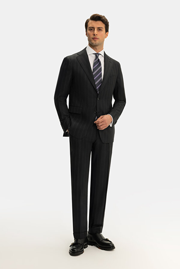 SMOKED WOOL SUIT