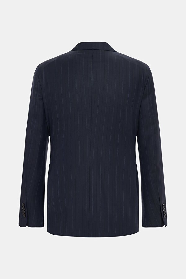 NAVY BLUE WOOL SUIT 2